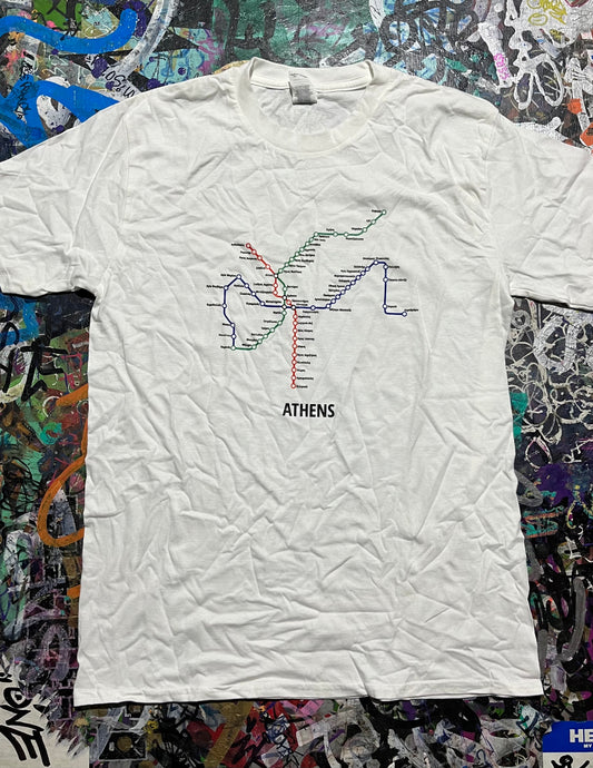 Trackside Metro Map T-Shirt