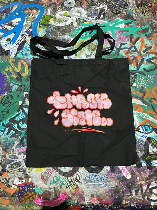 Trackside Throw-Up Tote Bag