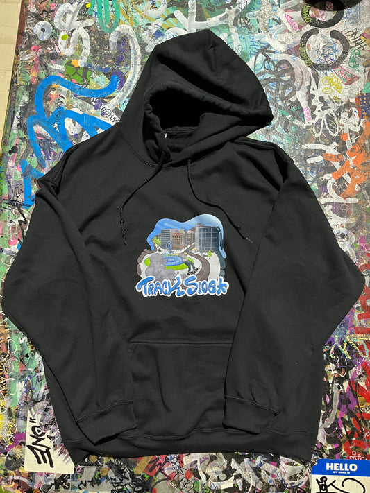 Trackside Square Hoodie